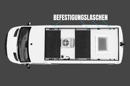 MonsterVan | Orig. Mercedes-Benz Dachschienen