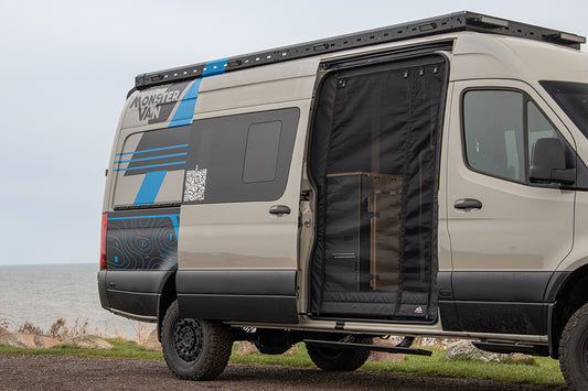 MonsterVan | Fliegenschutzgitter Schiebetür für Sprinter