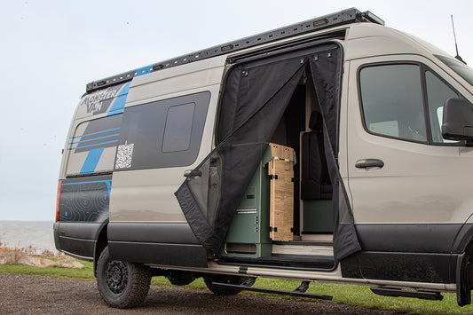 MonsterVan | Fliegenschutzgitter Schiebetür für Sprinter